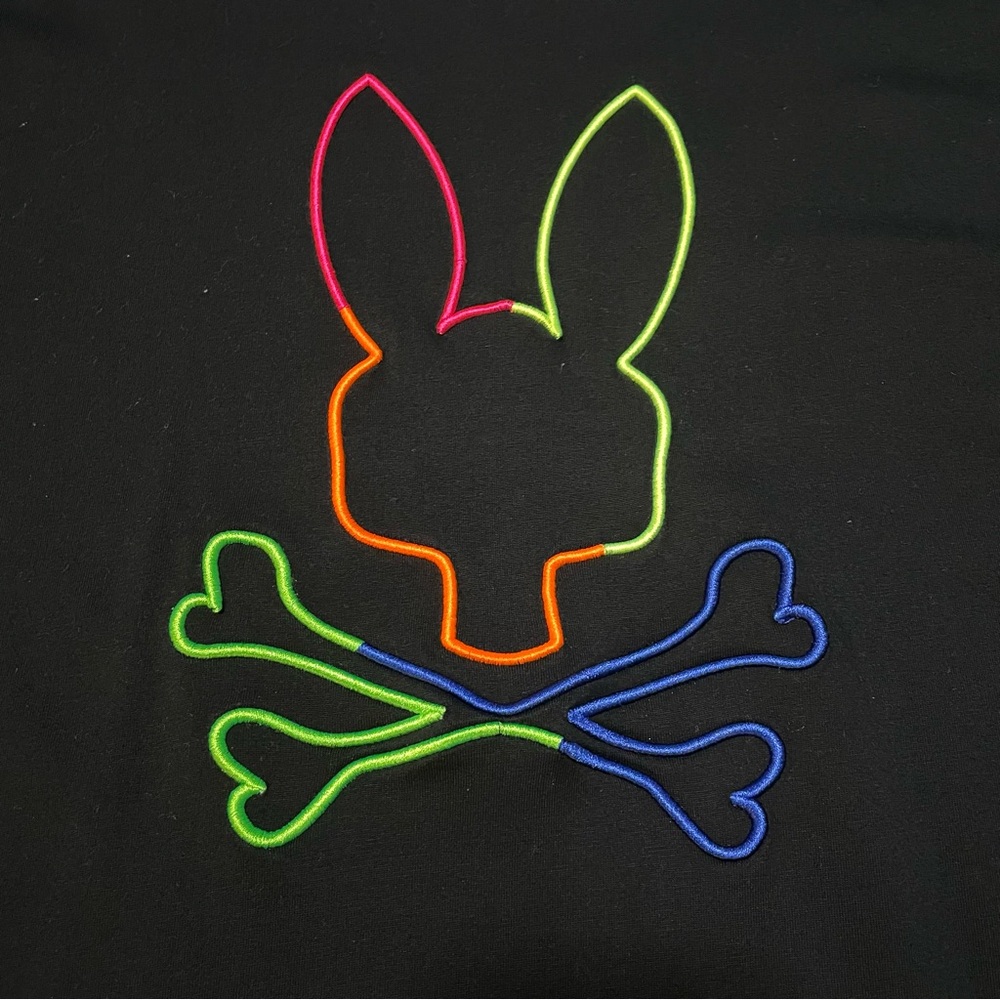 Men’s Black Psycho Bunny T shirt - Picture 2 of 4
